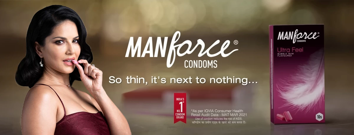 Manforce Ultrafeel Condoms | Feel NextToNothing ft. @sunnyleone