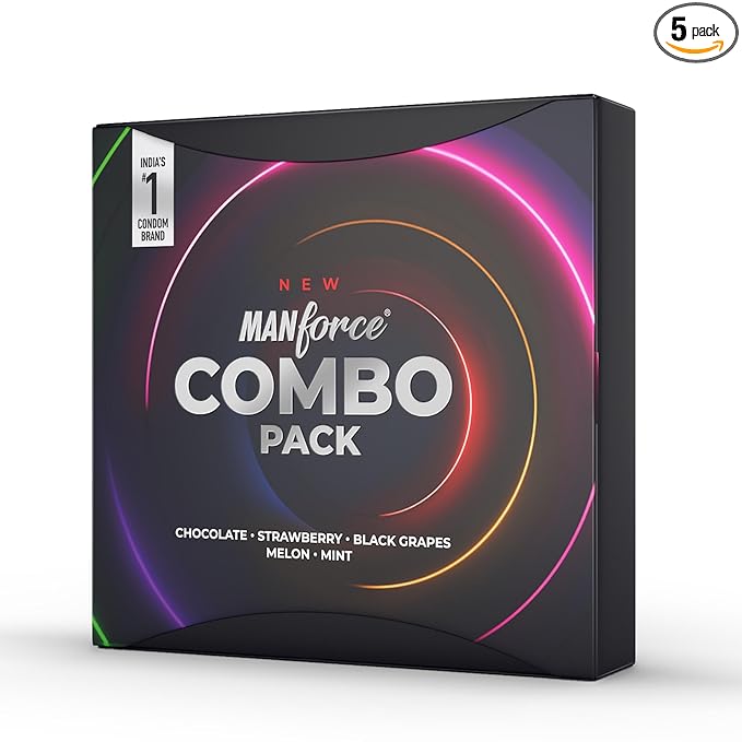 Manforce Combo Pack of Condoms — Variety Wrapped in Pleasure