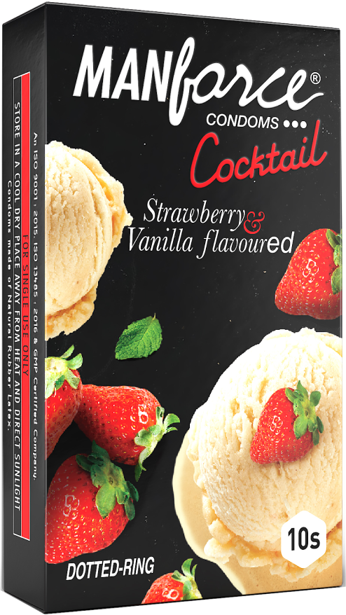 COCKTAIL STRAWBERRY AND VANILLA