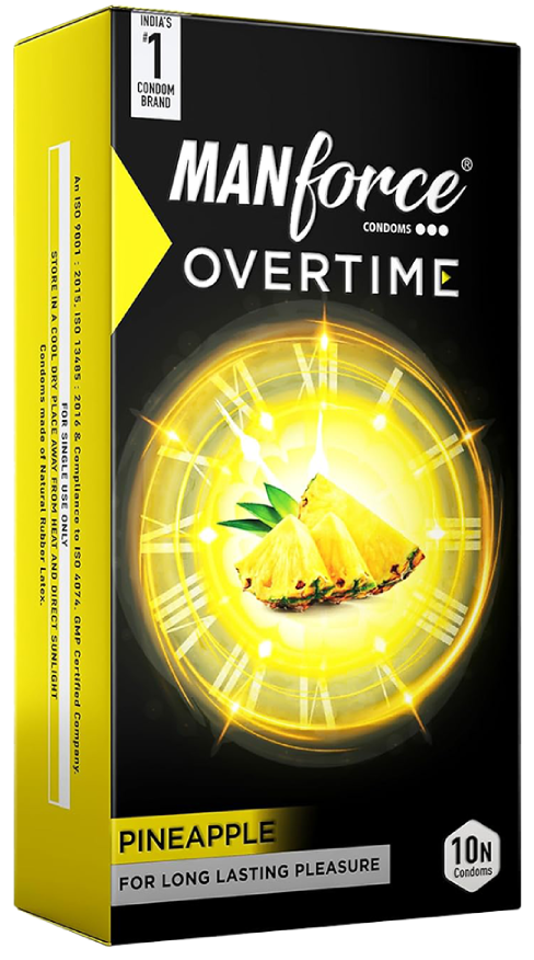 Manforce Overtime Pineapple Condoms
